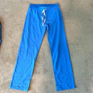 Figs Livingston Basic Scrub Pants Ceil Blue